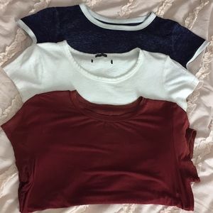 Three tops bundle from Abercrombie and A&E